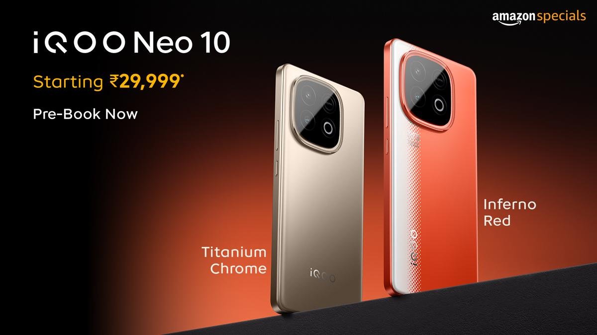 iQOO Neo 10 Launched in India: Starts at ₹31,999